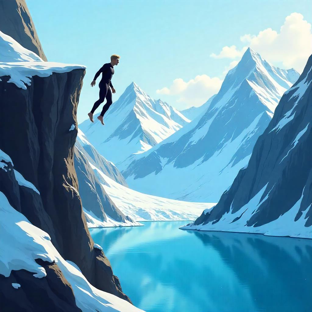 Cliff Diving Shipwreck